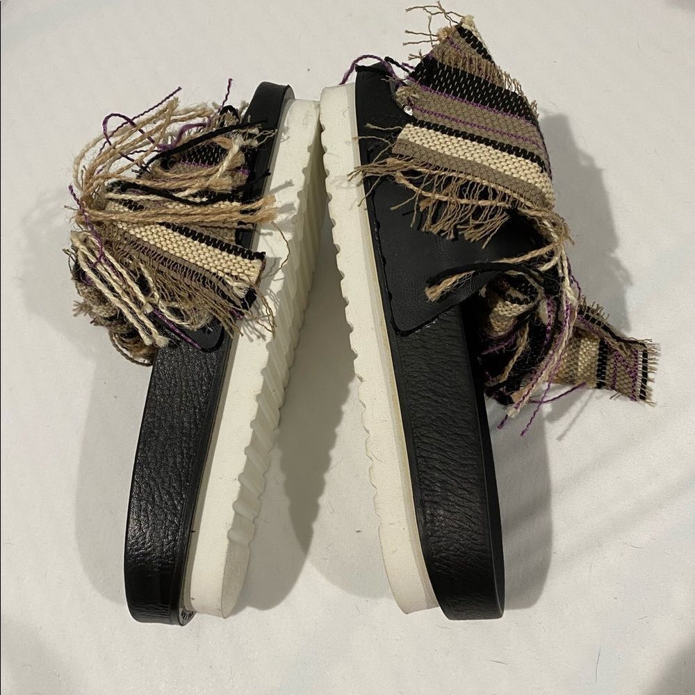 Sixtyseven platform slip on slides SZ 7